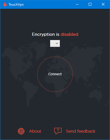 соединение Touch VPN